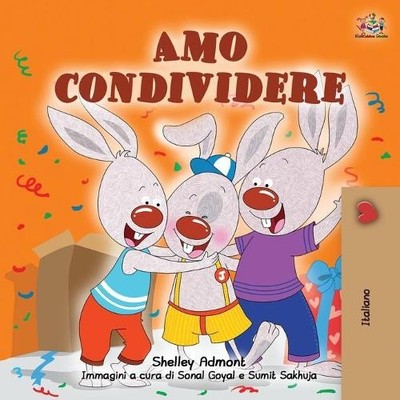 Shelley Admont Kidkiddos Boo I Love to Share (Italian Book for Kid (Taschenbuch)