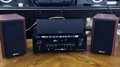 Axiom Millennia Ti M2i Brown Cabinets Bookshelf Speakers Pair