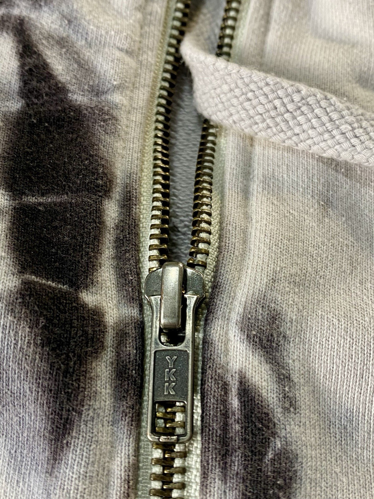 FILA Felpa con cappuccio e zip intera da uomo Y2K Strivers Row Streetwear Thrashed Grunge Skater Academia