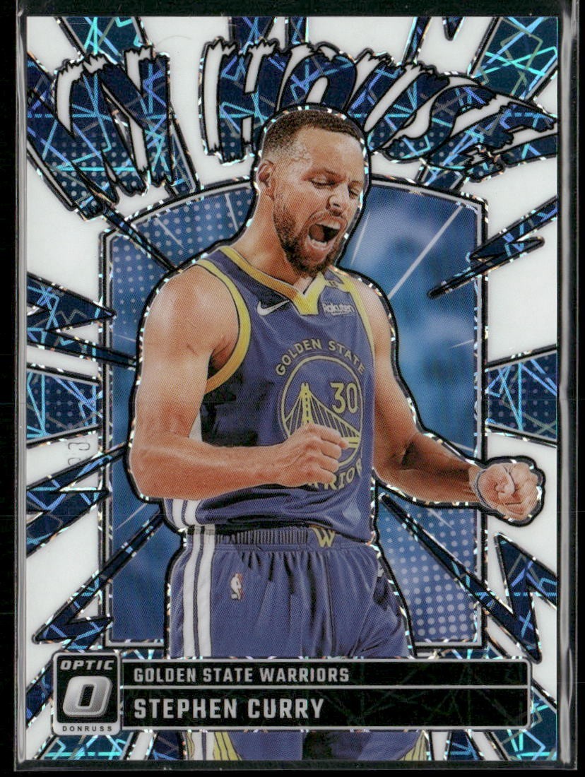 2024-25 Donruss Optic Stephen Curry My House White Velocity Prizm /59 Warriors