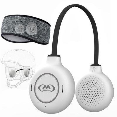 SkihelmKopfhörer, Kopfhörer für Fahrradhelme, Running Headband Headset, echte...