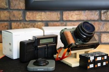 Fujifilm GFX 50R Camera, Fujifilm 50mm f/3.50, 6 Batts SmallRig 2660 Shutter