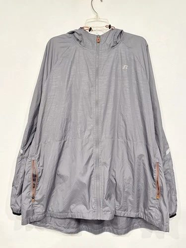 Russell Athletic Windbreaker Jacket Mens Size 3XL Hooded Vented Mesh Back XM2819