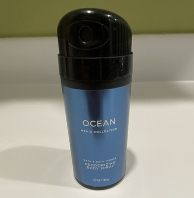 Bath & Body Works Ocean Men's Collection Deodorizing Body Spray 3.7 oz