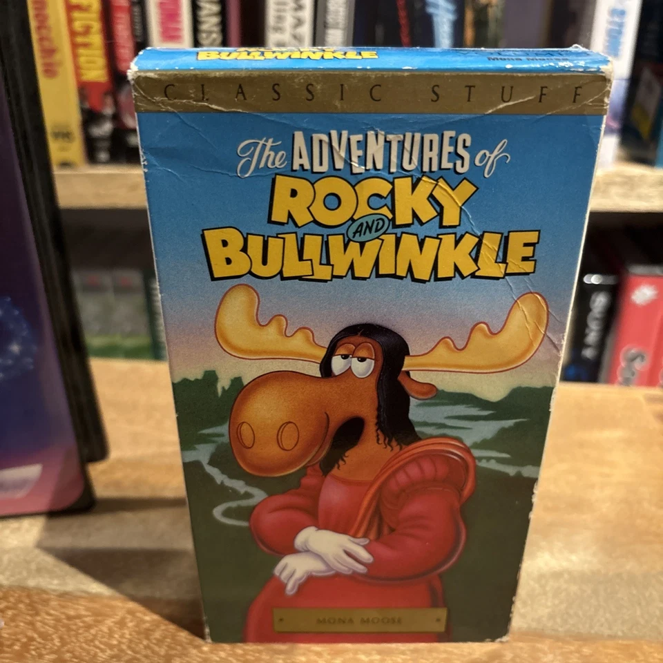 Fantasia / Muppets Space / How the Grinch Christmas / Rocky & Bullwinkle VHS Foto 2 de 4