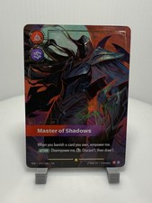 Riftbound LoL Zed - Master of Shadows SIGNATURE 191*/166 — live eBay listing