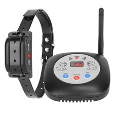 328FT Electric Wireless Dog Fence System w/ GPS Location Monitor Collar Receiver