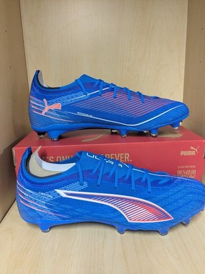 Puma Ultra 6 Pro FG/AG Soccer Cleat, ULTRA BLUE/ORANGE, Various sizes
