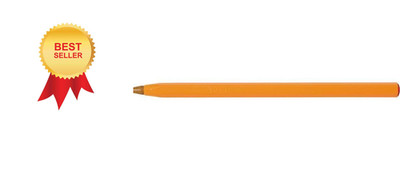 BIC Orange Fine Ballpoint Pens, Point (0.8 mm), 1 Count (Pack of 1), Red 