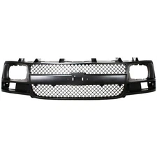 Grille Assembly For 2003-2017 Chevrolet Express 2500 3500 Black Plastic