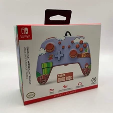 PowerA Super Mario Bros Enchanced Wireless Controller Nintendo Switch Sealed