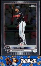 Juan Soto 2022 Topps Chrome #129 Washington Nationals Baseball