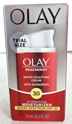 Olay Regenerist Micro-Sculpting Cream with Sunscreen Face Moisturizer 0.5 fl oz