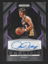 2024-25 Panini Prizm Black Pat Riley Prolific Signatures Auto Los Angeles Lakers
