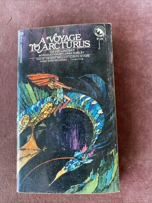 A Voyage to Arcturus by David Lindsay 3rd US Printing 1973 Vintage Paperback
