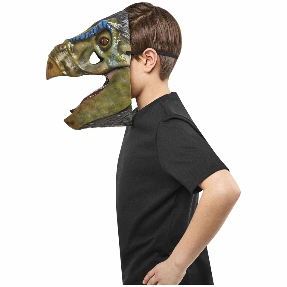 Therizinosaurus Deluxe Dinosaur Jurassic World Movie Child Boys Costume Mask - Image 4 of 4