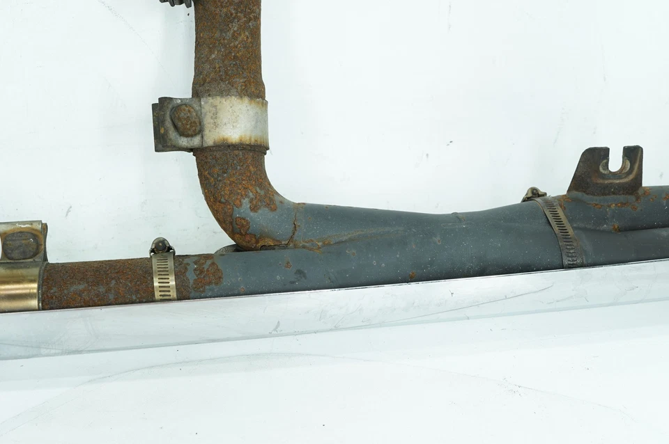 12 Harley Touring Electra Glide Ultra 原始设备制造商排气管消声器 * 漂亮 * — 第 3/4 张图片