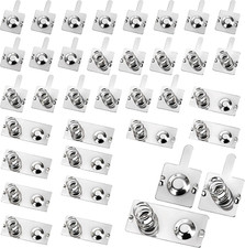 12 Pairs Battery Contacts AA Battery Springs Battery Negative to Positive Conver 0.89 per gallon