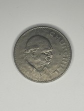Elizabeth II 1965 Winston Churchill Crown Coin