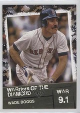 2020 Topps Warriors of the Diamond Black 282/299 Wade Boggs #WOD-50 HOF rf2
