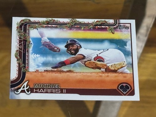 Michael Harris II #H107 2025 Topps Holiday card