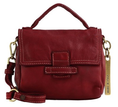 CATERINA LUCCHI Maria Shoulder Bag XS Handtasche Tasche Cardinale dunkelrot Neu