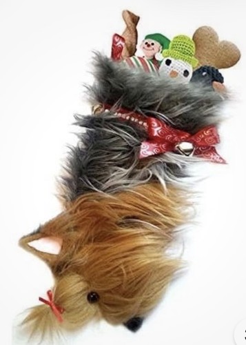 Neuf sans étiquette ~ Yorkshire Terrier Hearth Hounds Dog Holiday Christmas Bas ~ L💥💥K - Photo 1/12