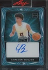 2024 Leaf Metal Prismatic Teal Cameron Boozer 59/99 Auto Autograph