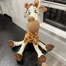 Madagascar Melman The Giraffe 8" Plush Russ Stuffed Animal 2005 Vintage