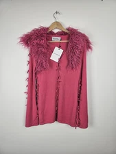 House of Sunny - Pink Paced Peggy Cardigan - Size 12