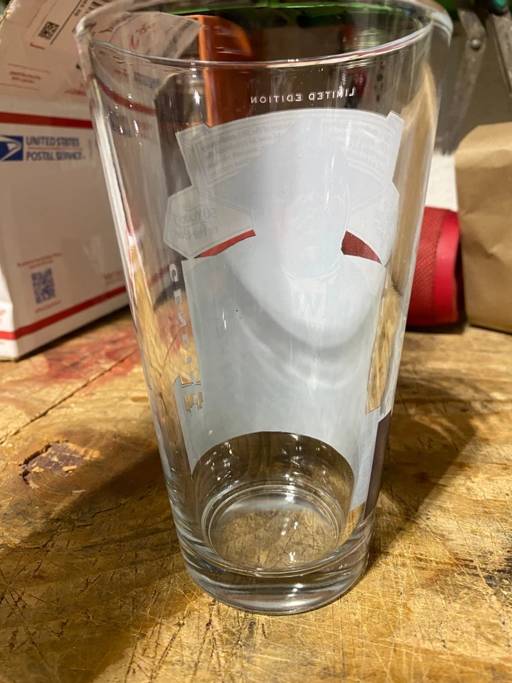 Budweiser Notorious B.I.G. Biggie Smalls Beer Glass- Limited Edition 1 FULL CASE - Image 4 of 4