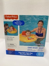 Fisher Price Swim Safe Triple Ring Baby Seat Step A Inflatable Baby Seat