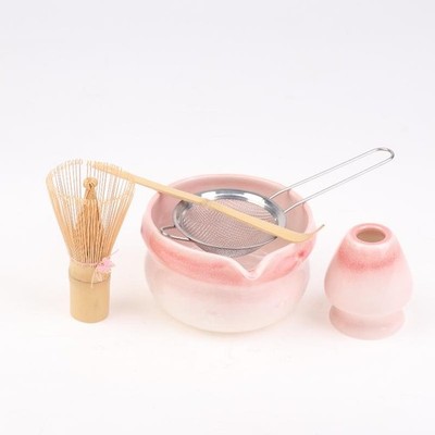 5 Pcs Bamboo Matcha Whisk Set Chasen Chashaku Matcha Whisk Japanese Tea Ceremony