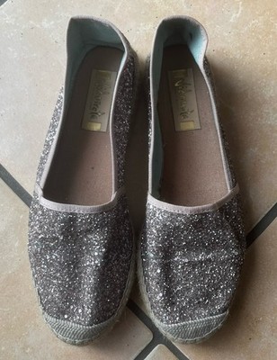 Vidorreta Espandrilles Damen Rosa Glitzer Gr.40