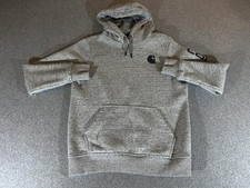 Carhartt Hoodie Womens Medium Gray Pullover Sweatshirt Relaxed Fit Heavyweight