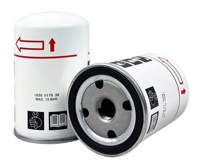 Screw Compressor Oil Filter 1830017638 Non-OEM Compatible with Atlas Copco G2-G5