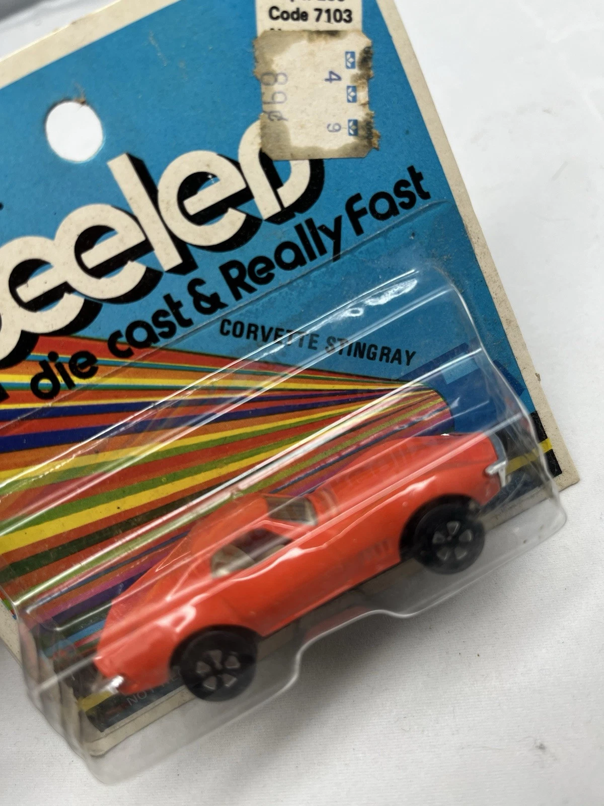 Vintage "RARE" Playart made for Woolworth/Peelers Corvette Stingray 7103