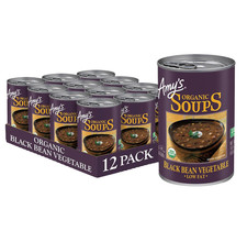 Amy'S Suppe, Vegan, Glutenfrei, Bio Schwarze Bohnen Gemüse Fettarm 14,5oz 12ct