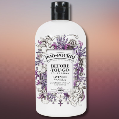 Lavender Vanilla, 16oz, Before-You-Go Toilet Spray, Essential Oils