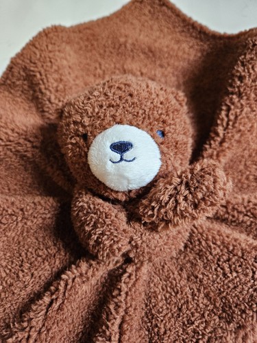 Carters Teddy BEAR Lovey Just One You Plush Brown Security Blanket 68344 Target - Picture 2 of 4