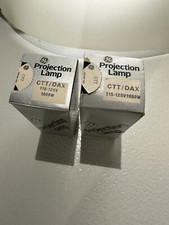 CTT DAX "2 PACK" projector lamp projection light bulb 120v 1000w, G.E. brand