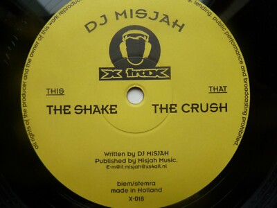 DJ MISJAH - THE SHAKE / THE CRUSH (10in SINGLE)
