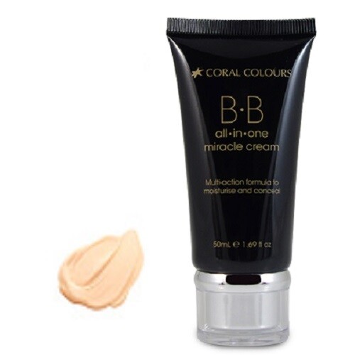 CORAL COLOURS ALL IN ONE MIRACLE BB CREAM 50mL x1 (3 Shades) - Picture 2 of 4