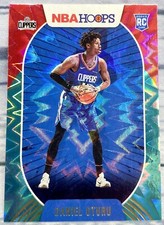 2020-21 NBA HOOPS #203 DANIEL OTURU TEAL EXPLOSION SP ROOKIE RC LA CLIPPERS🔥