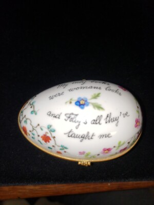 Vintage TIFFANY & CO PRIVATE STOCK LE TALLEC HAND PAINTED TRINKET