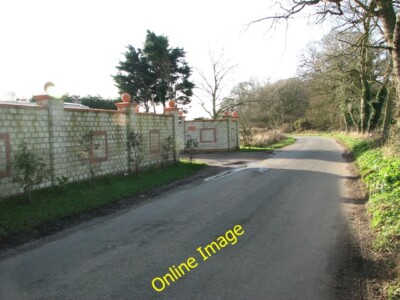 Foto 6x4 Mutfordwood Lane vorbei an Windy Acres c2014