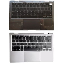 New For Samsung NP730QED Top Cover Palmrest BA98-03169B Keyboard w/ Touchpad