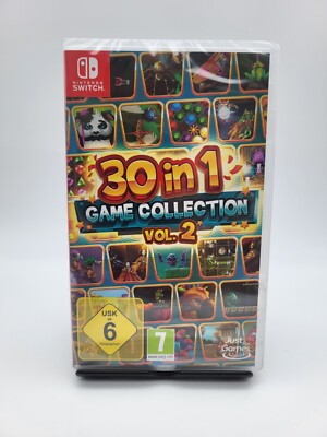 30 in 1 Game Collection Vol. 2 Nintendo Switch OVP *Blitzversand* NEU Sealed
