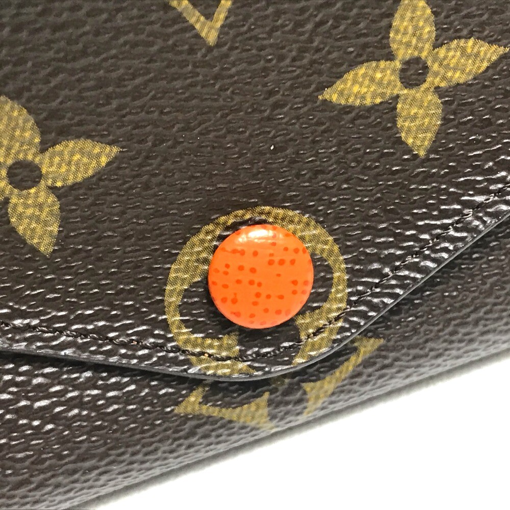 Louis Vuitton Josephine Wallet Zippered Insert Monogram Orange Lining in  Coated Canvas with Gold-tone - US