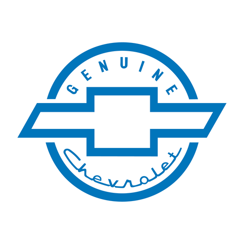 Chevy Chevrolet Genuine Circle Logo die cut decal Made in USA 6+yr - Picture 38 of 56
